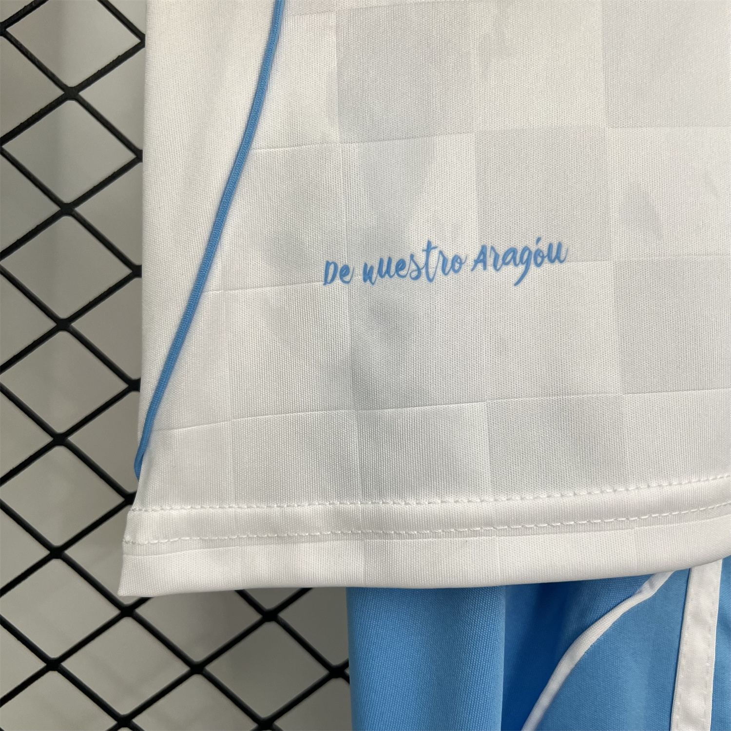 AlphaJersey-Real Zaragoza 25-26 Home Kids Kit