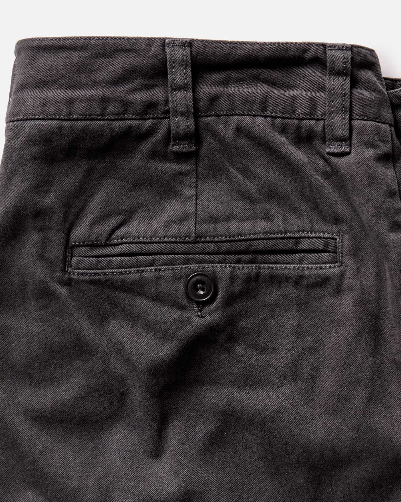 The Straight Foundation Pant in Organic Faded Black | Modern Menswear by yycbvcnbmmnbm