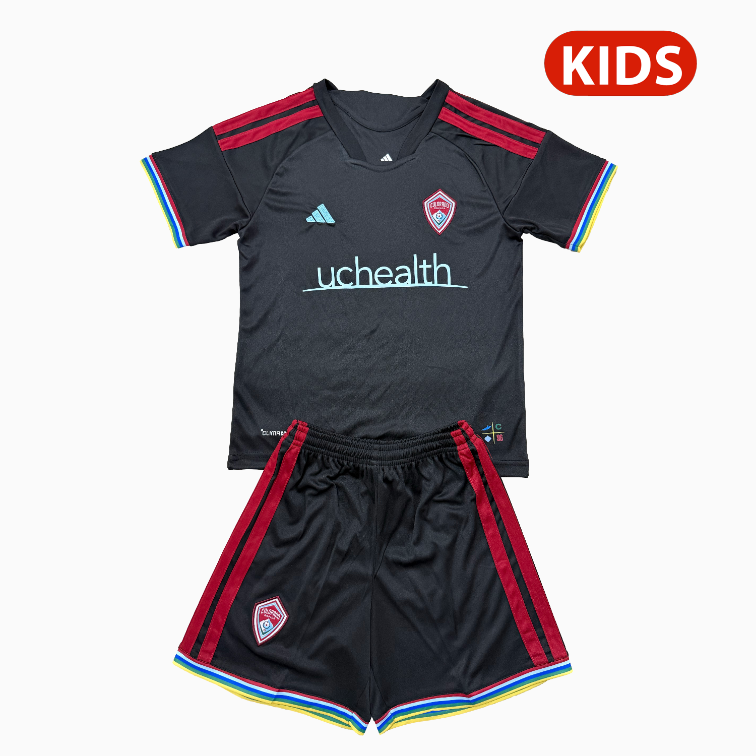 AlphaJersey-Colorado Rapids 26-27 Home Kids Kit