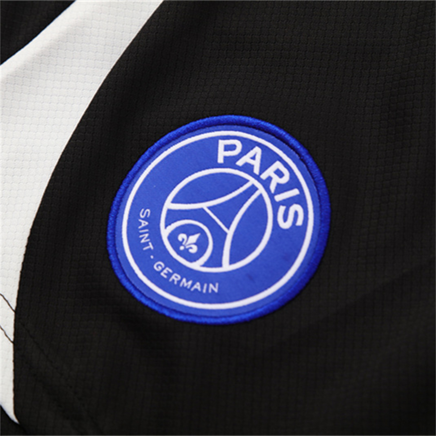 AlphaJersey-Paris Saint-Germain PSG 25-26 Kids Short-Sleeve Training Set - White Top & Black Shorts