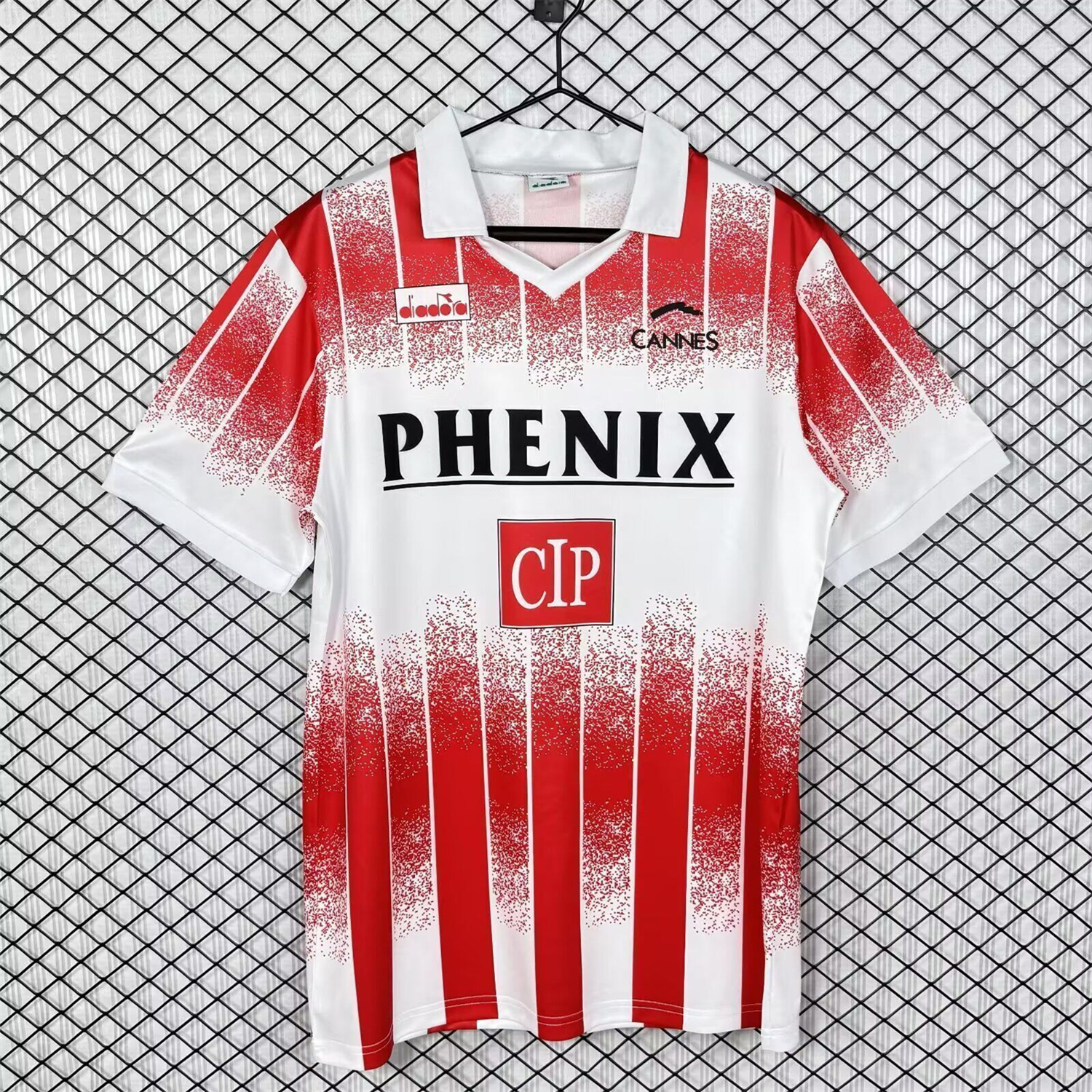 AlphaJersey-Retro AS Cannes 1991-92 Home Jersey