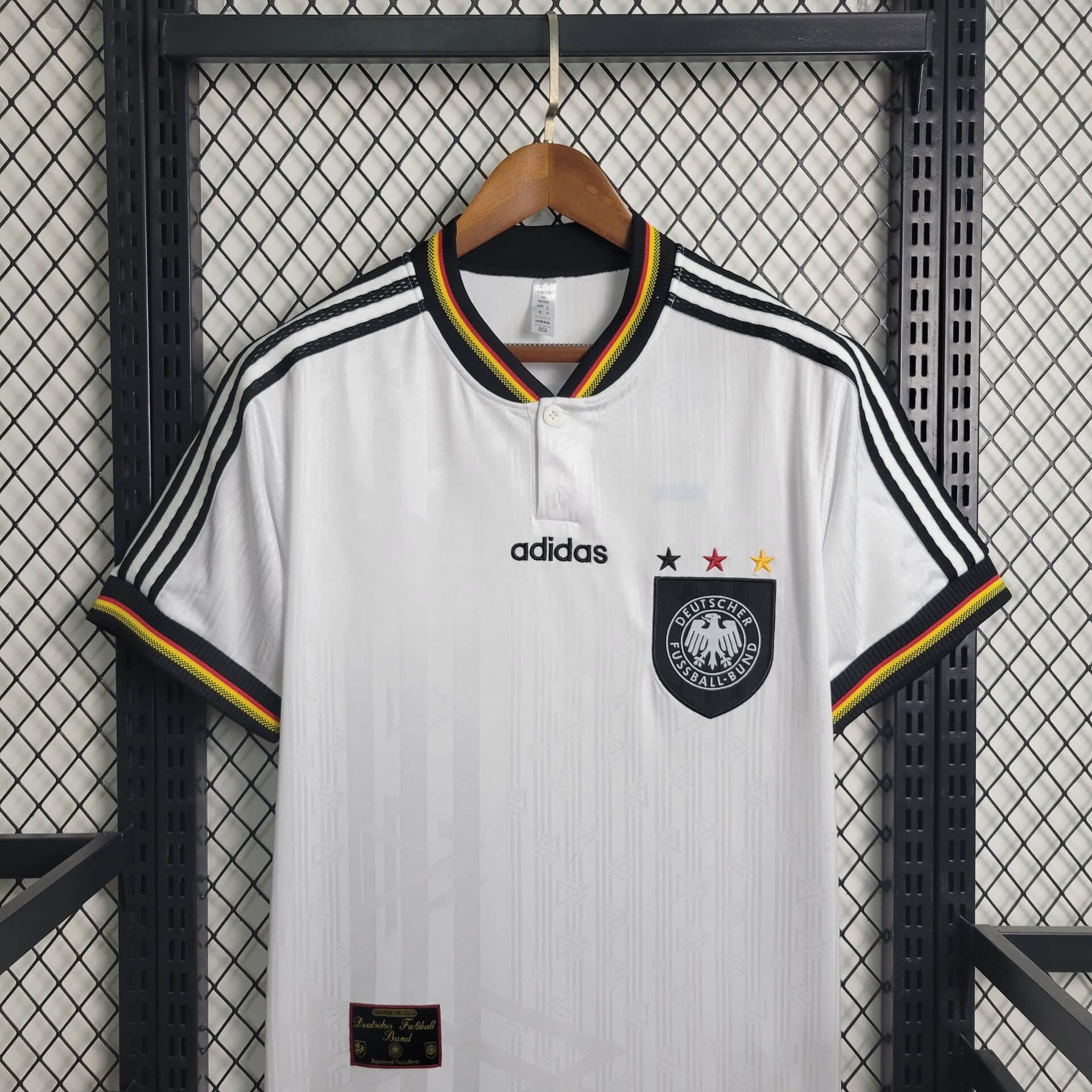 AlphaJersey-Retro Germany 1996 Home Stadium Jersey