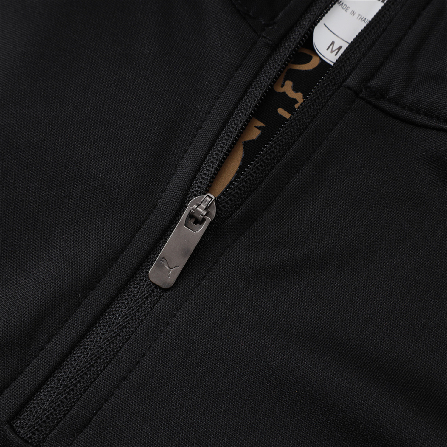 AlphaJersey-Portugal 2026 Long Sleeve Training Set - Gold Lines Black Top & Pants