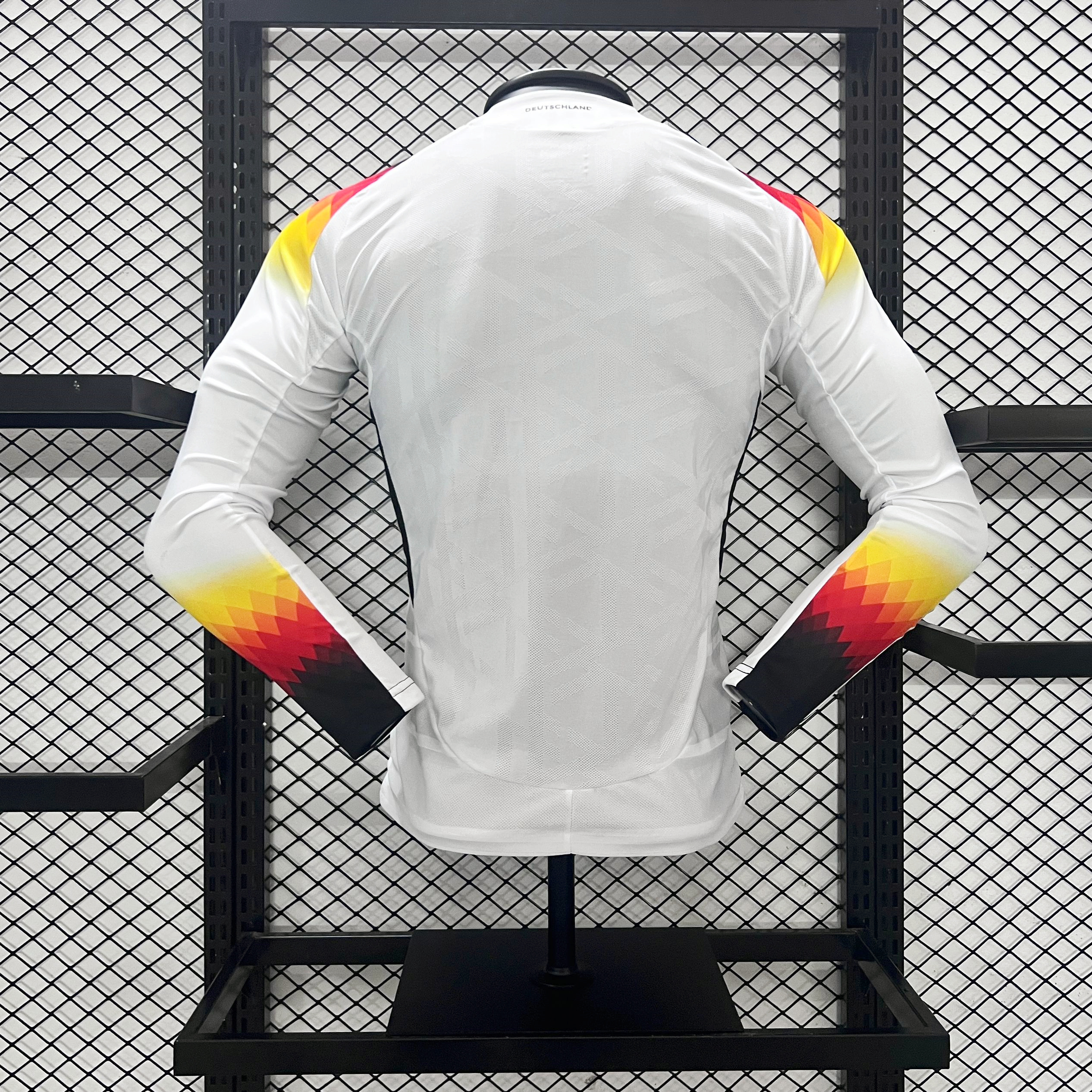 AlphaJersey-Germany 2024 Home Long Sleeve Jersey - Player Version