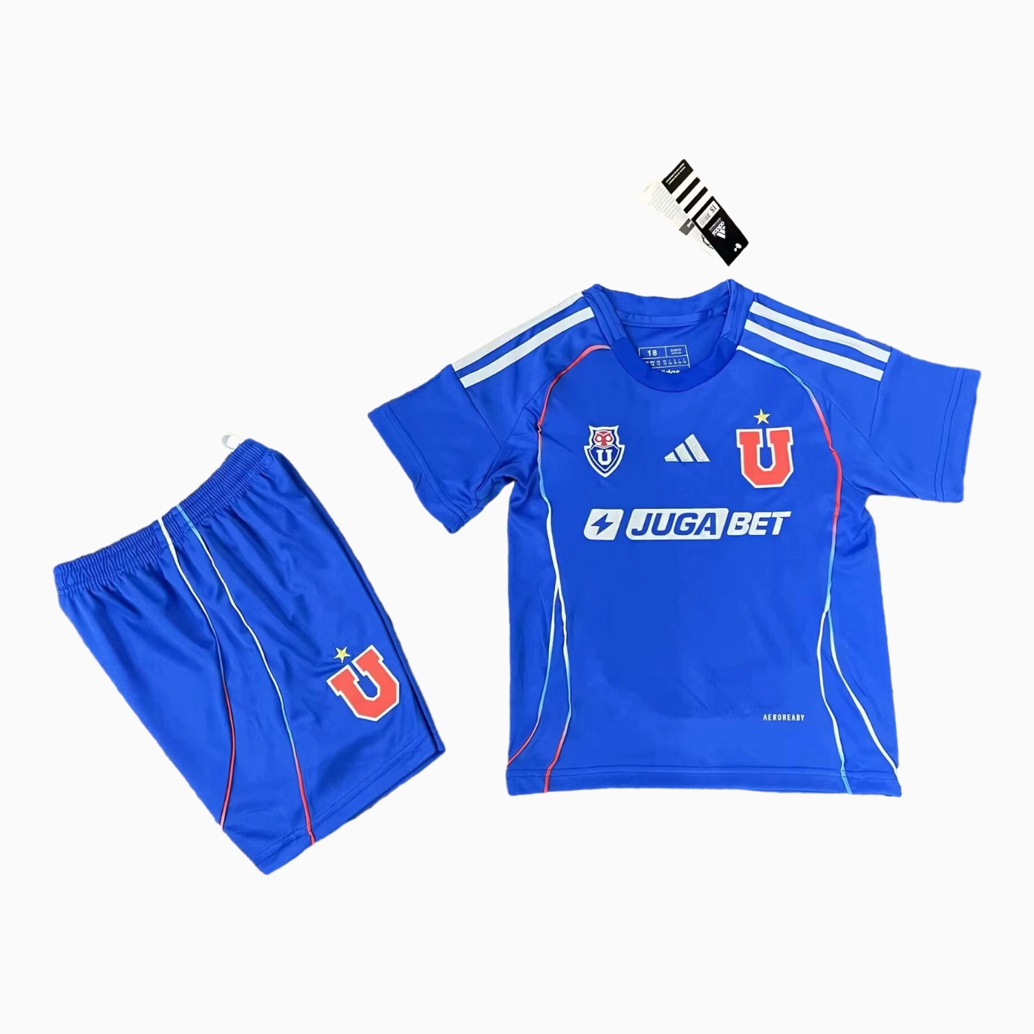 AlphaJersey-Universidad de Chile 25-26 Home Kids Kit
