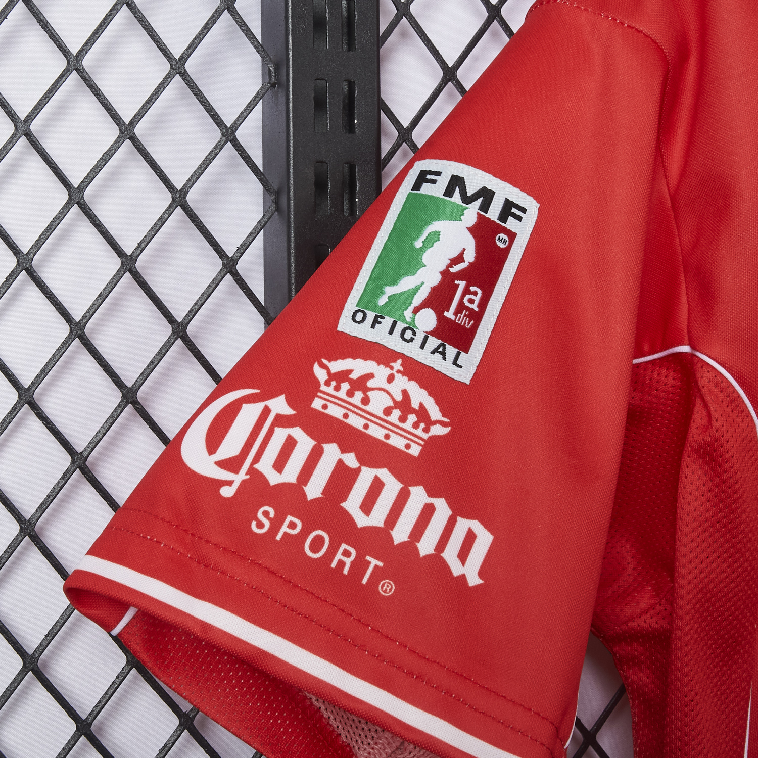 AlphaJersey-Retro Toluca 1998-99 Home Red Jersey