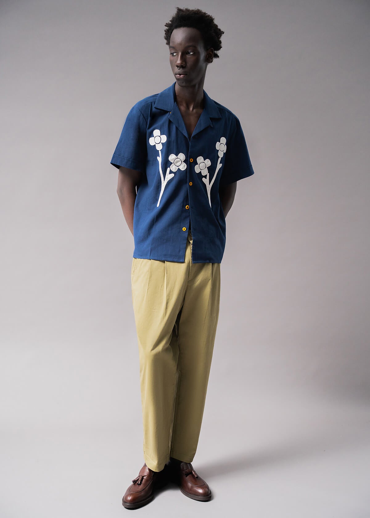 Flor de Barcelona Navy | Modern Menswear by yycbvcnbmmnbm