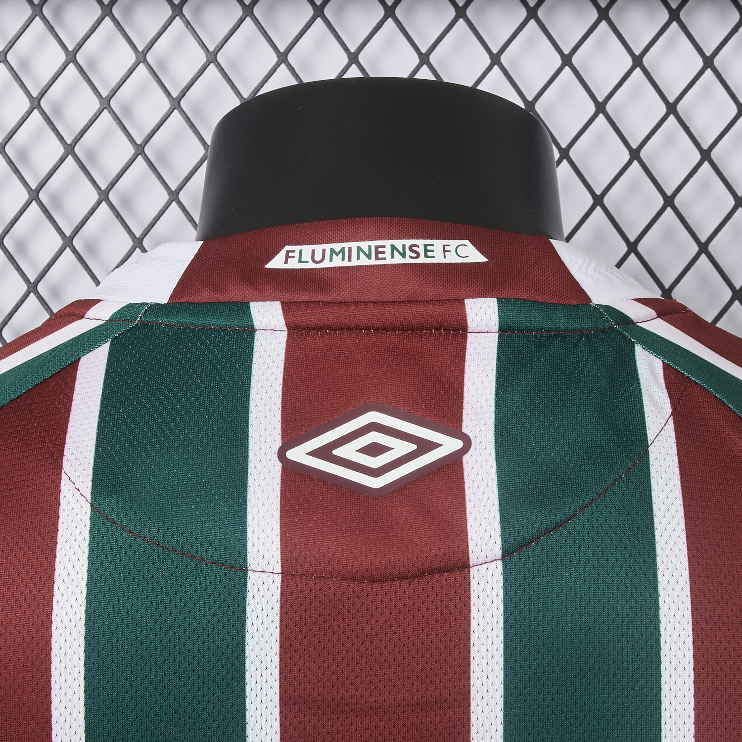 AlphaJersey-Fluminense 25-26 Home Jersey With Chest Sponsor - Player Version