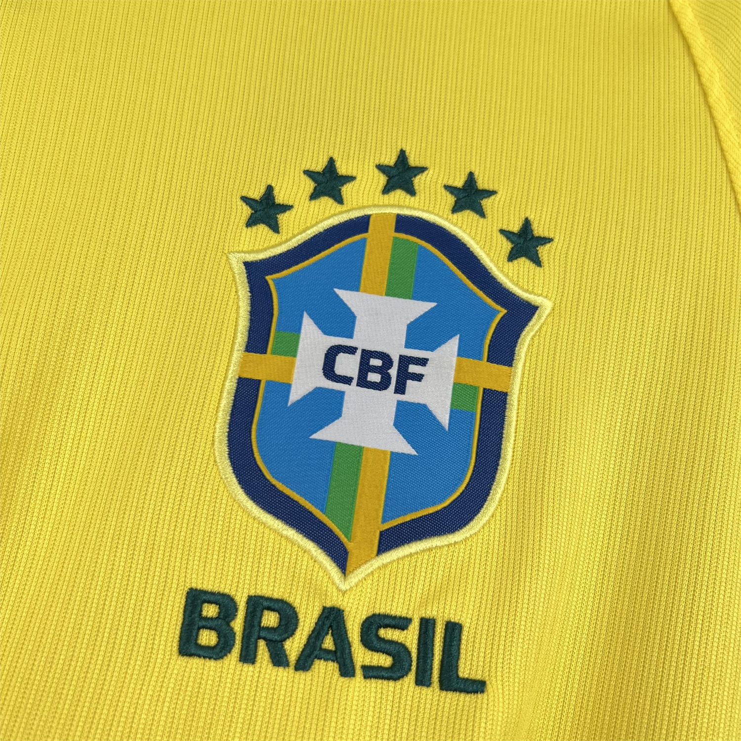 AlphaJersey-Brazil 2026 Home Long Sleeve Jersey - Fans Version