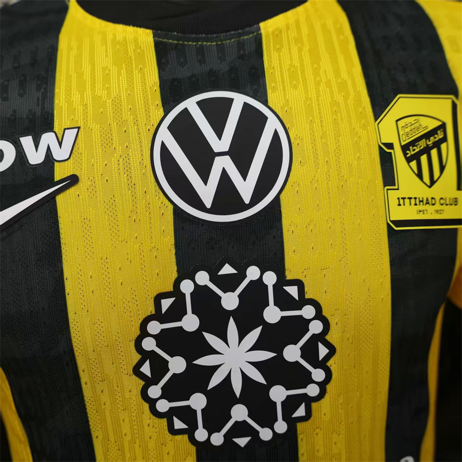 AlphaJersey-Al Ittihad Jeddah United 25-26 Home Jersey - Player Version