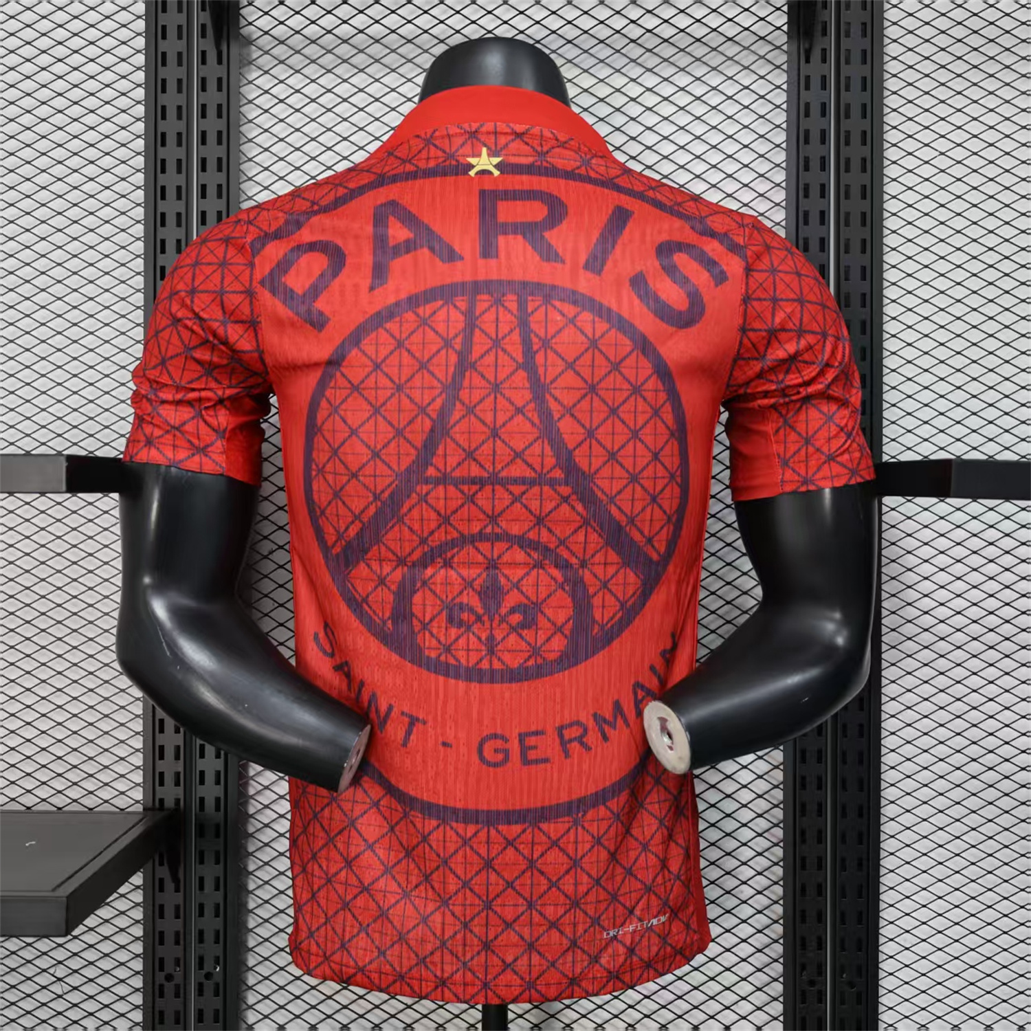 AlphaJersey-Paris Saint-Germain PSG 25-26 One Star Red Special Edition Jersey - Player Version