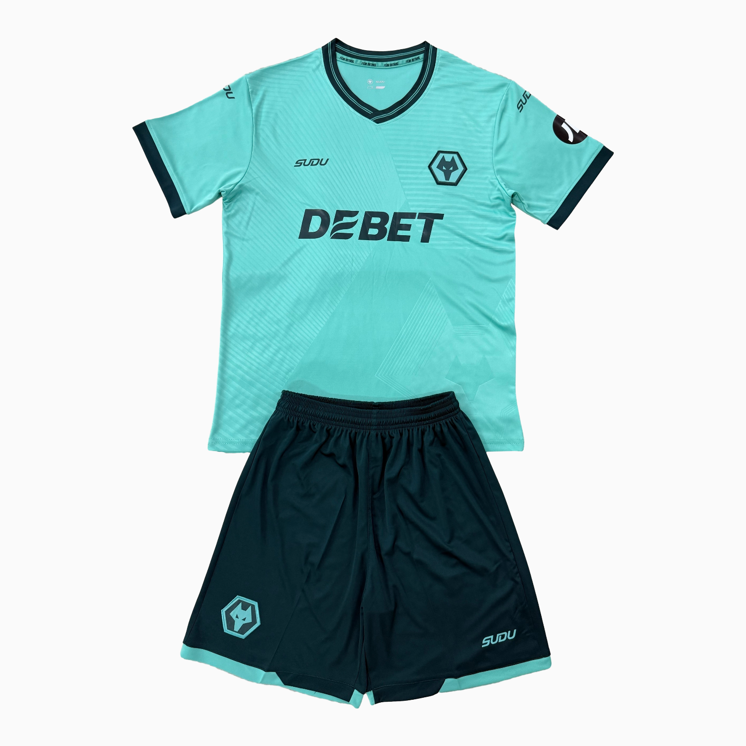 AlphaJersey-Wolverhampton Wanderers Wolves 25-26 Away Men's Adult Jersey Set - Fans Version