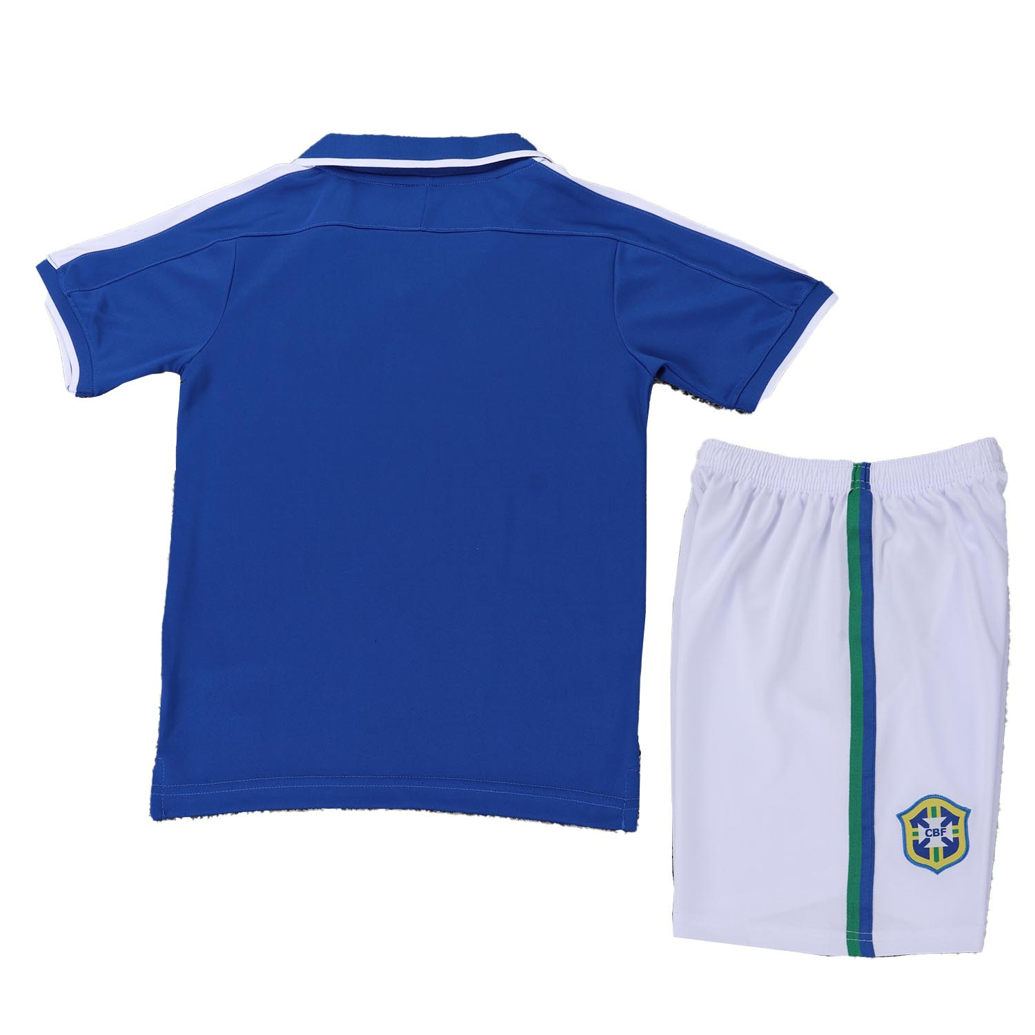 AlphaJersey-Retro Brazil 1997 Away Kids Kit