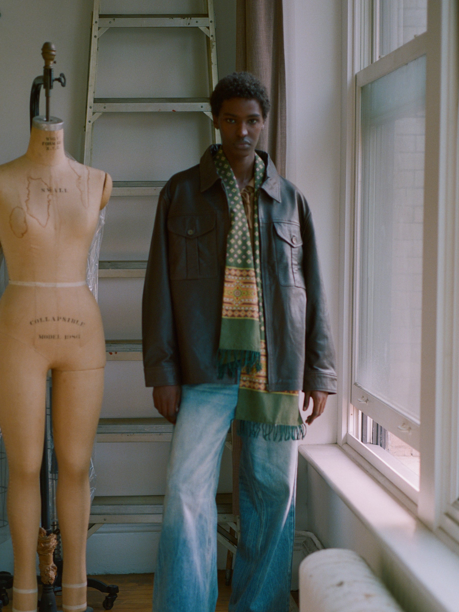 Greener Pastures Scarf | Modern Menswear by yycbvcnbmmnbm