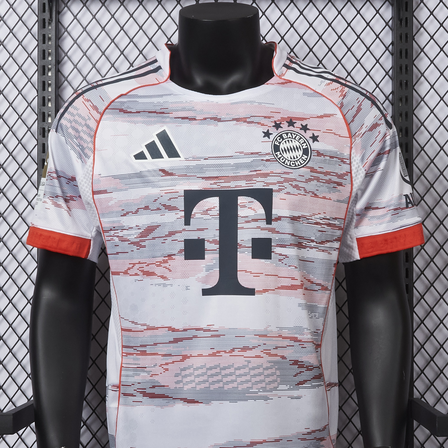AlphaJersey-Bayern Munich 25-26 Away White Jersey - Player Version