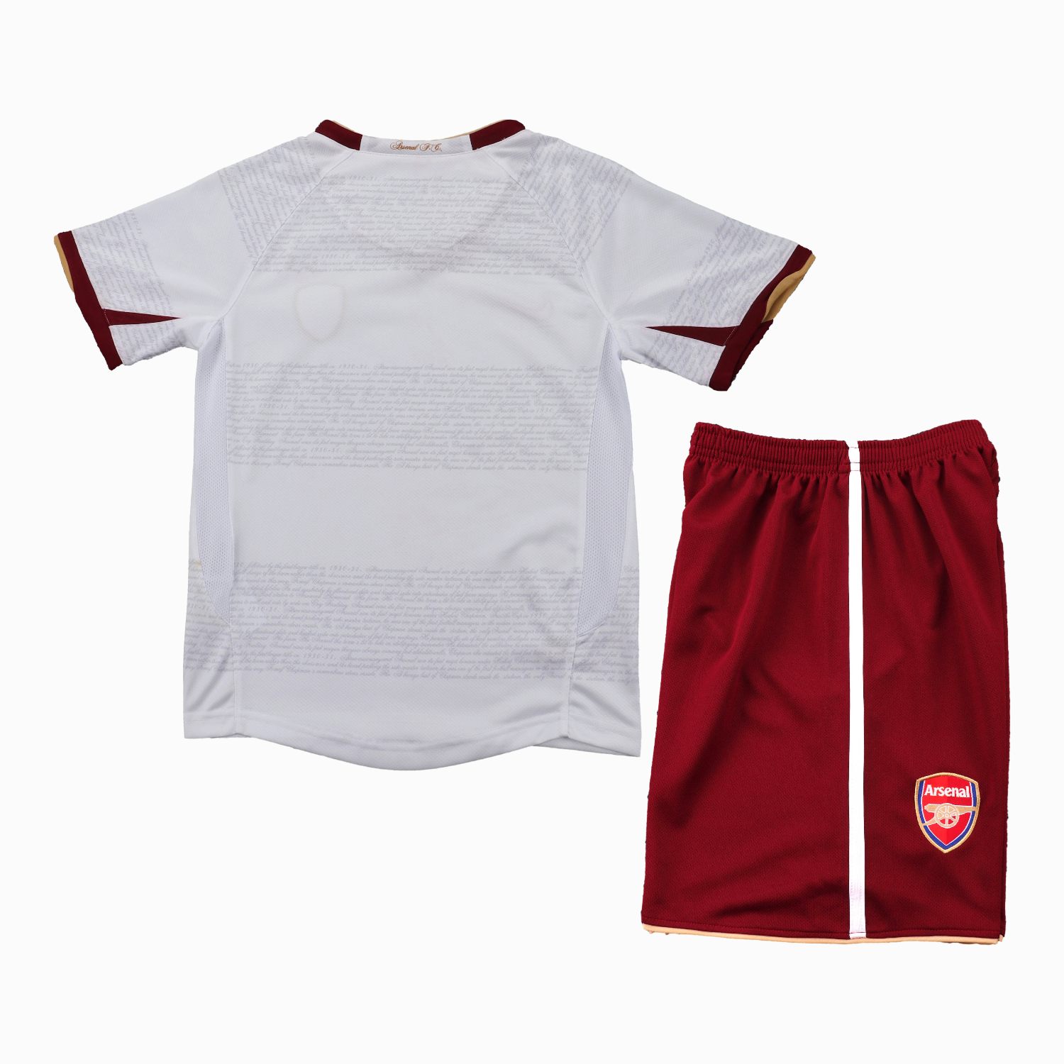 AlphaJersey-Retro Arsenal 2007-08 Away Kids Kit
