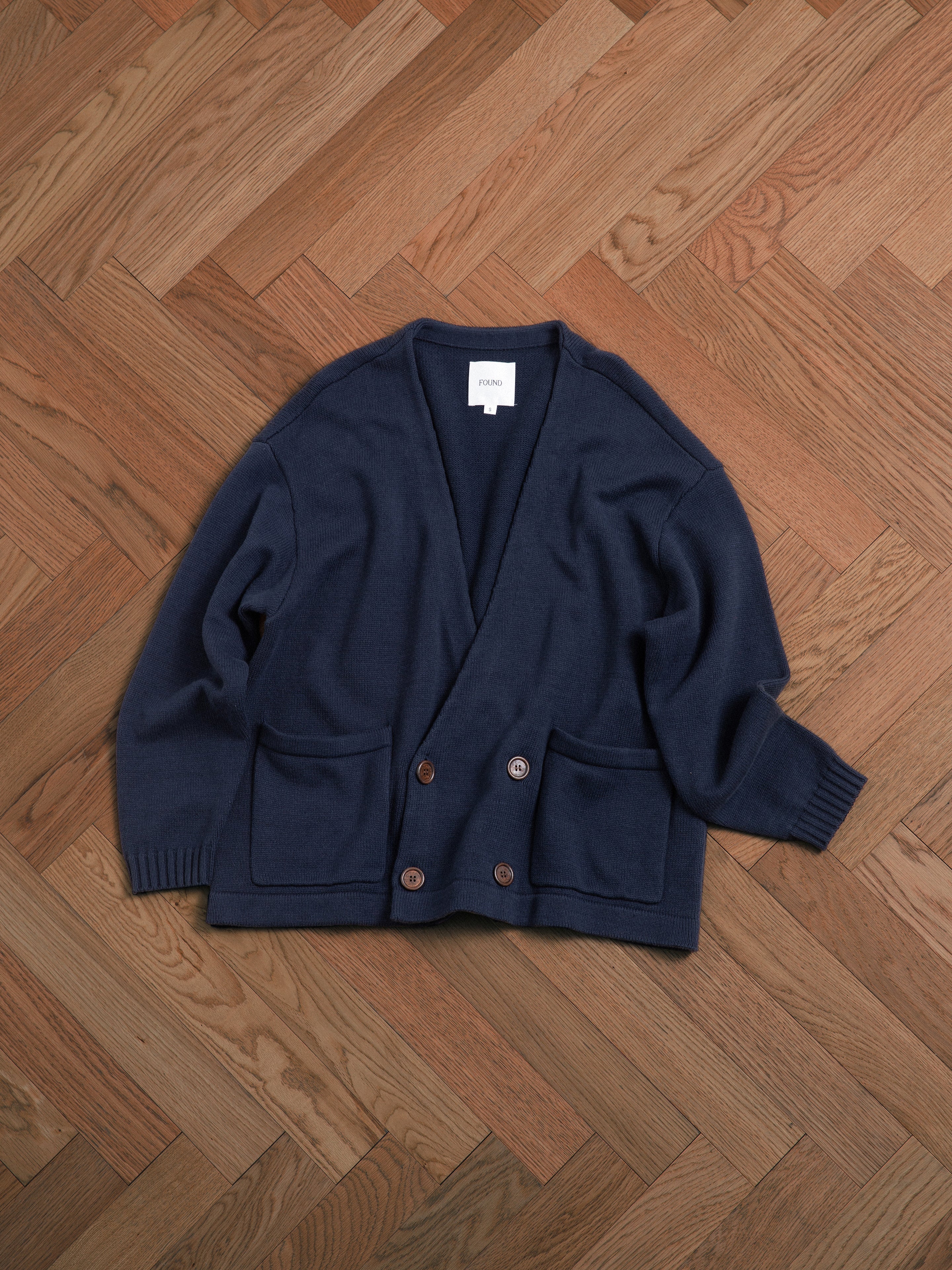 Larsi Double Breasted Knit Cardigan | Modern Menswear by yycbvcnbmmnbm