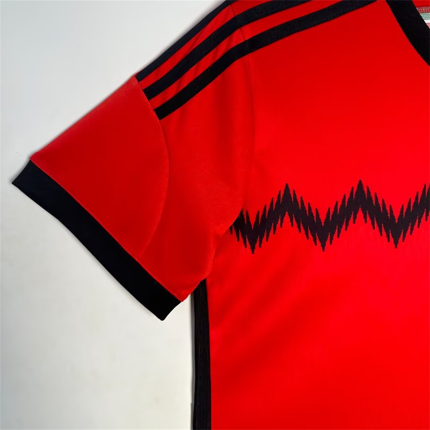 AlphaJersey-Retro Mexico 2014 Away Red Jersey