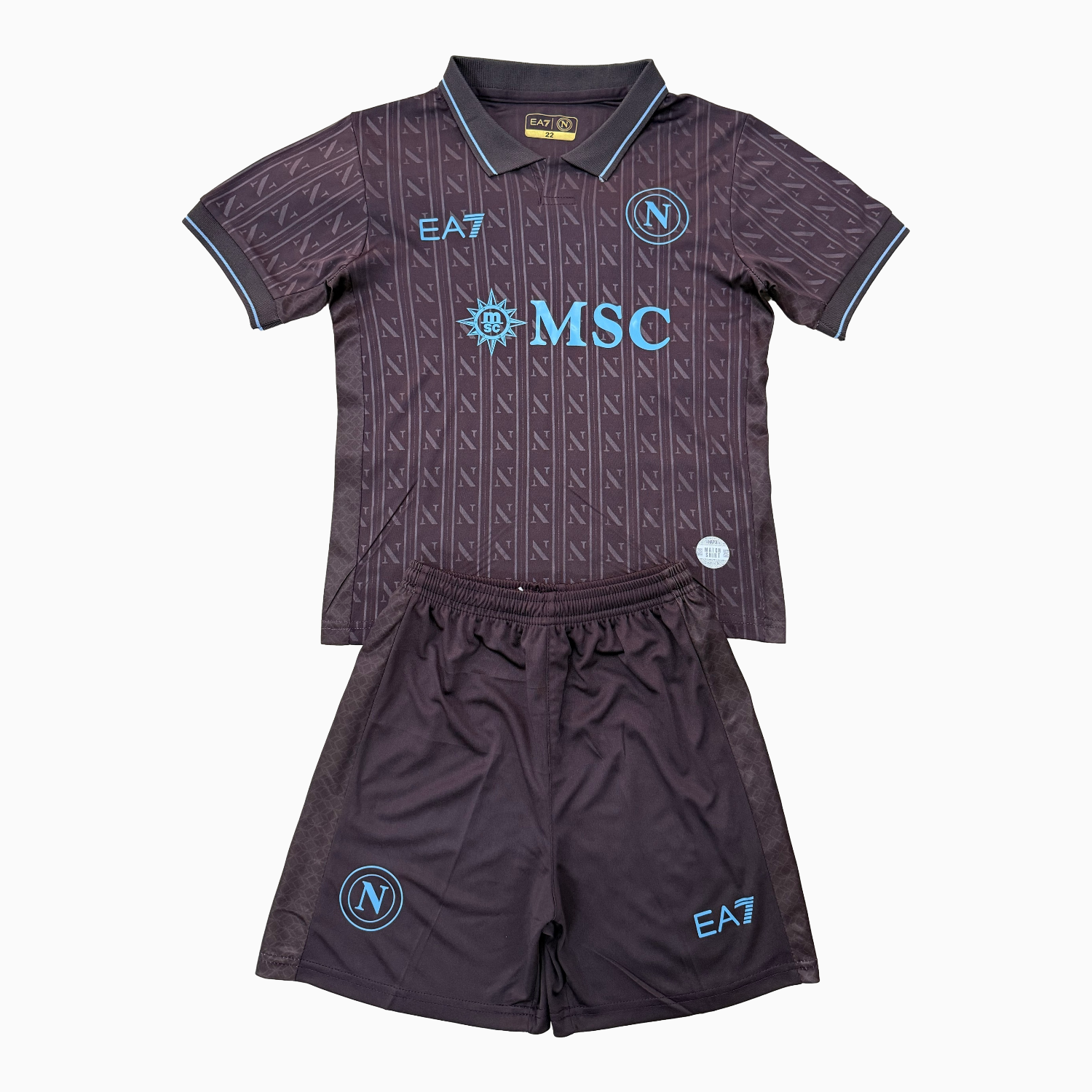 AlphaJersey-Napoli 25-26 Third Men's Adult Jersey Set - Fans Version