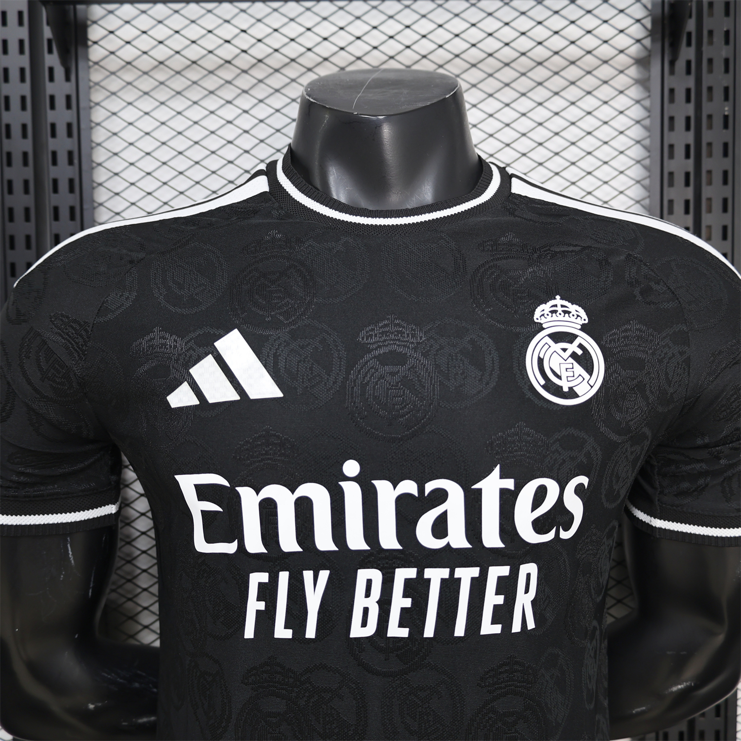 AlphaJersey-Real Madrid 25-26 Black Special Jersey - Player Version