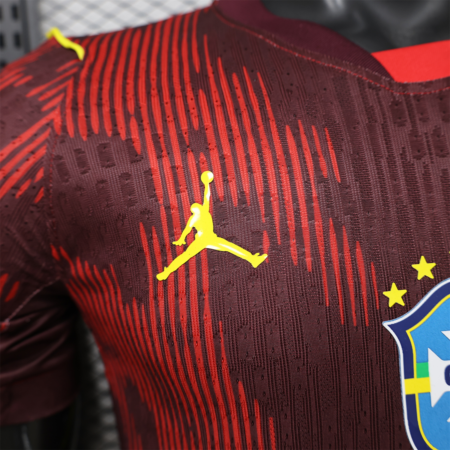 AlphaJersey-Brazil 2026 Red Goalkeeper Jersey - Player Version