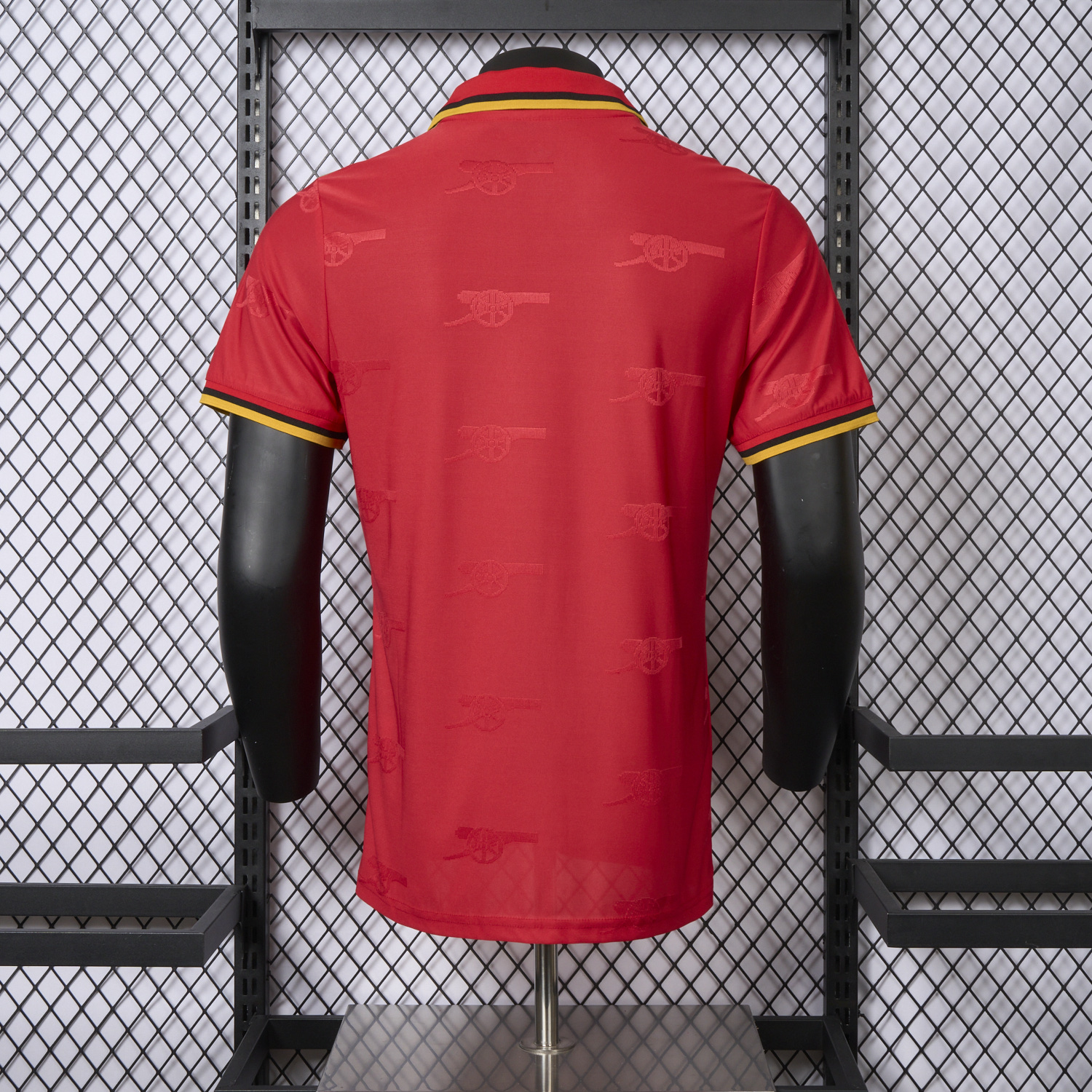 AlphaJersey-Arsenal 25-26 Red POLO Special Edition Jersey - Player Version
