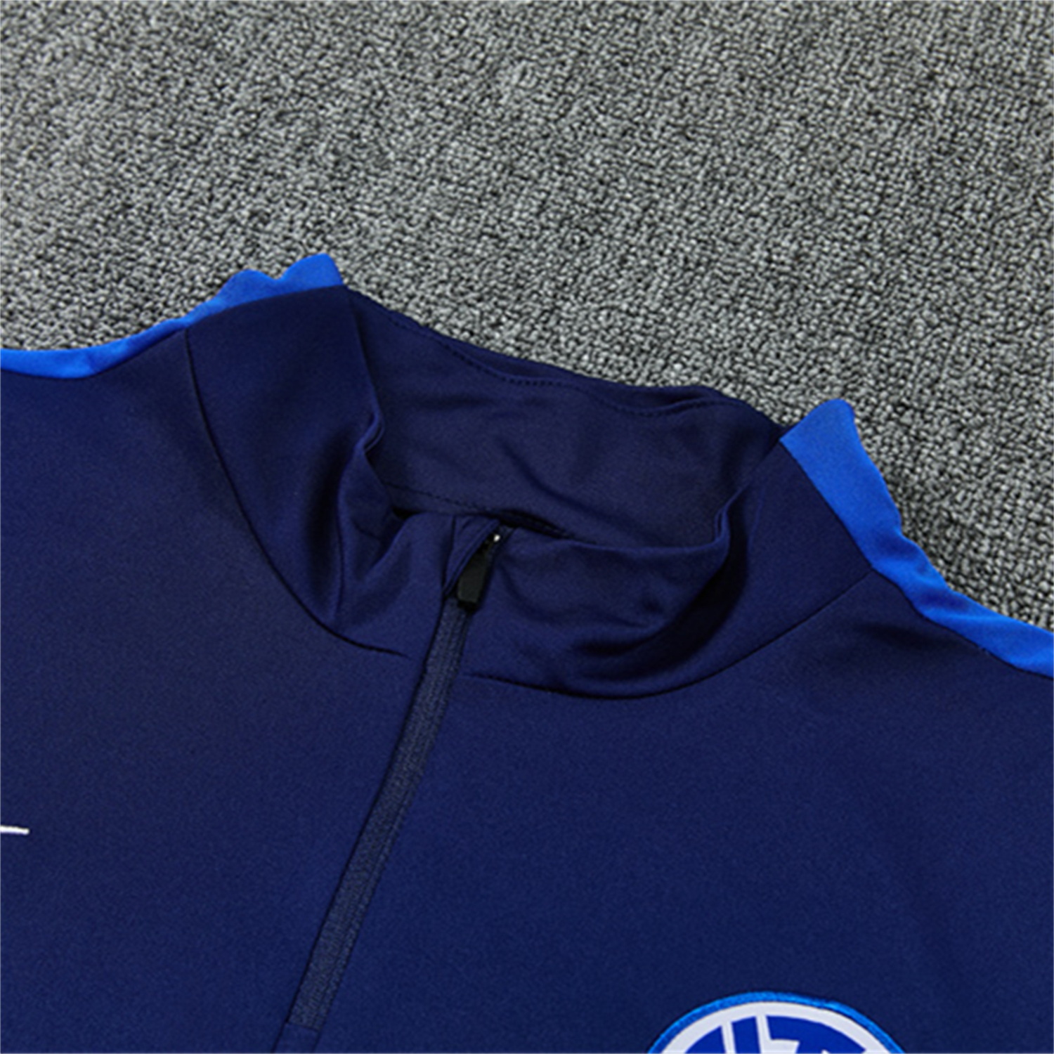 AlphaJersey-Inter Milan 26-27 Kids Long Sleeve Training Set - Royal Blue Top & Royal Blue Pants