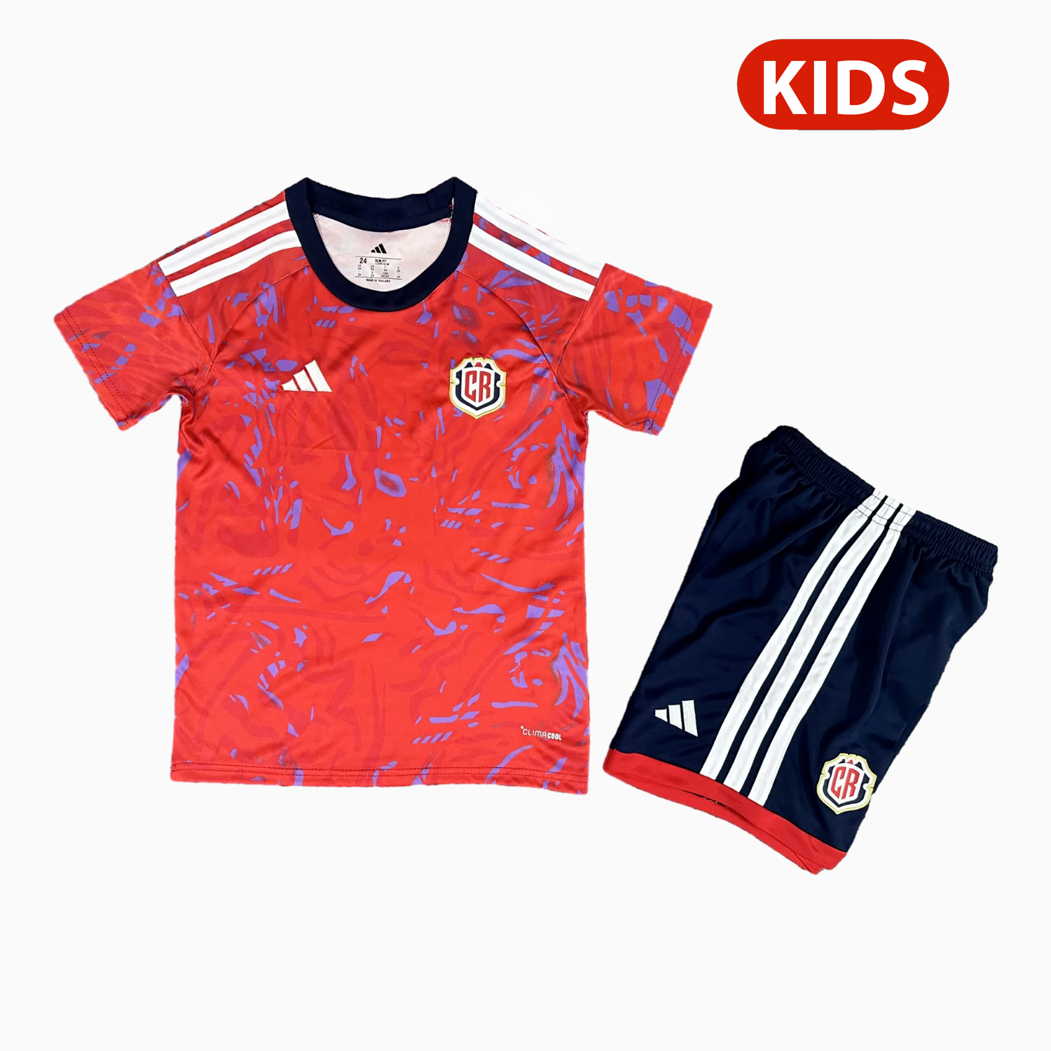 AlphaJersey-Costa Rica 2026 Home Kids Kit