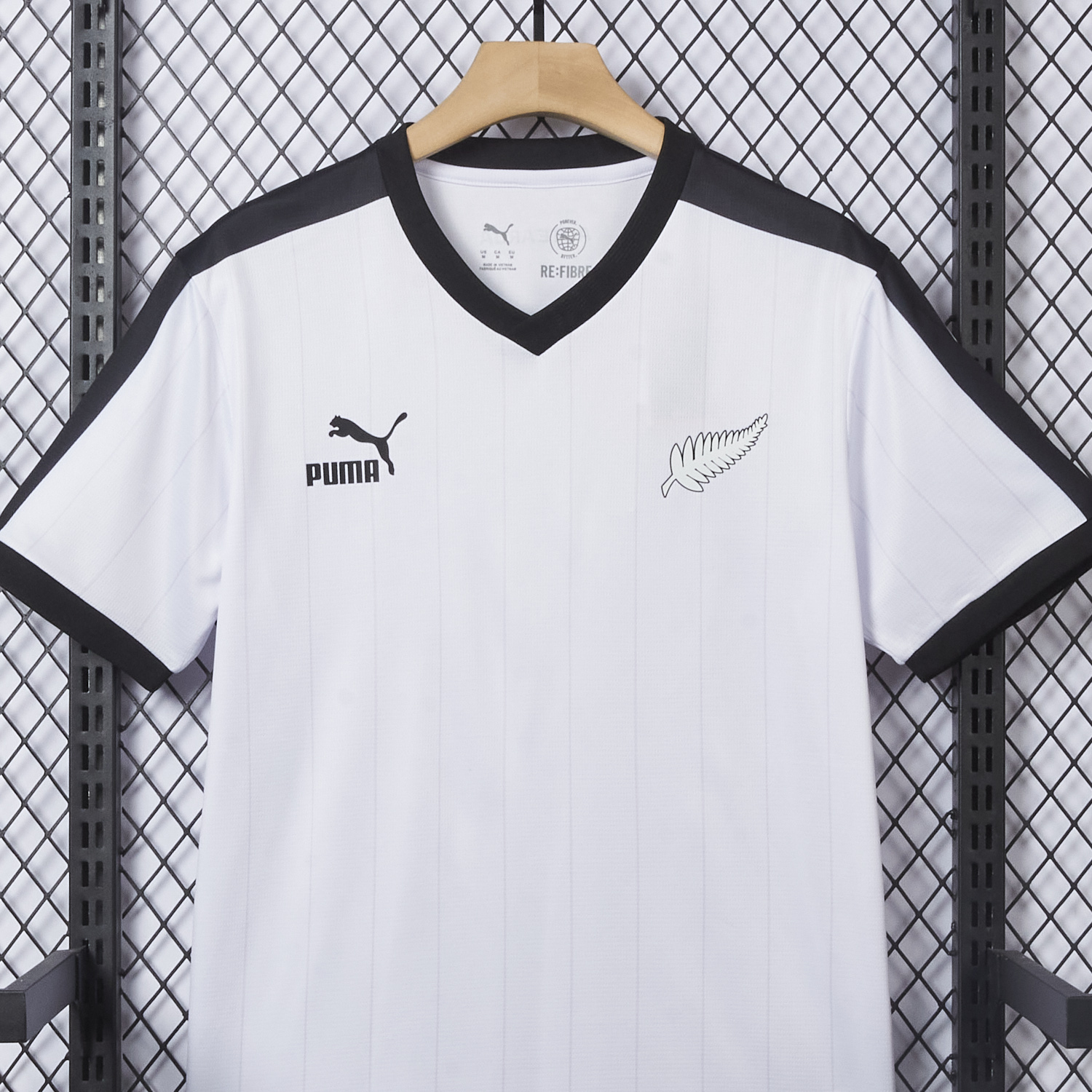 AlphaJersey-New Zealand 2026 Home White Jersey - Fans Version