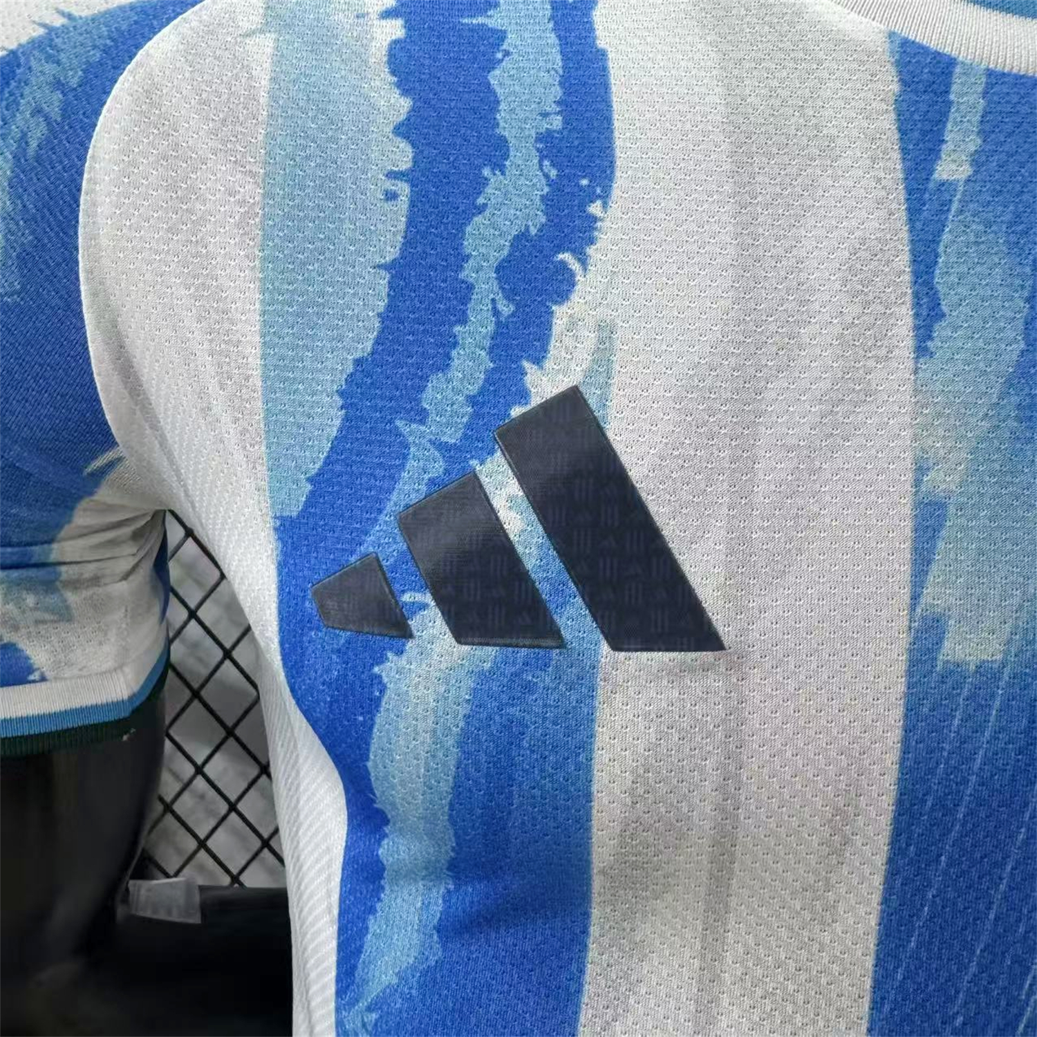 AlphaJersey-Argentina 2026 Blue And White Twill Special Jersey - Player Version