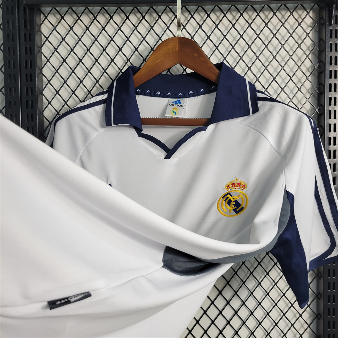 AlphaJersey-Retro Real Madrid 00-01 Home Stadium Jersey