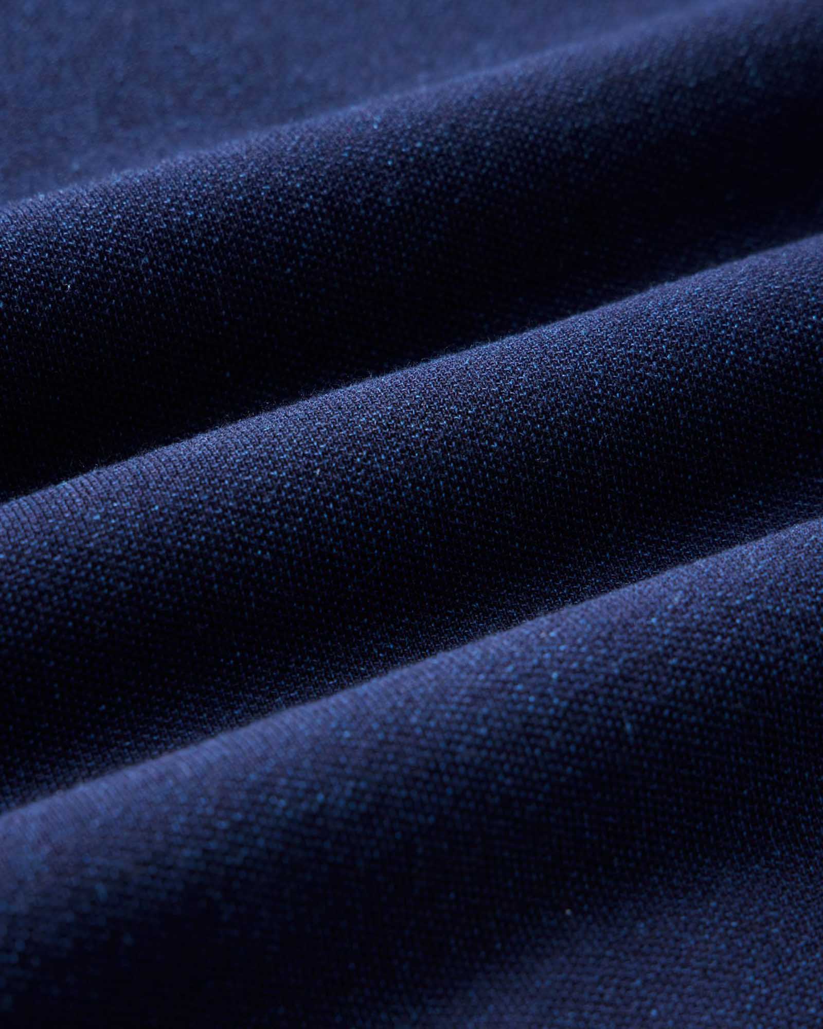 The Pacific Polo in Rinsed Indigo Pique | Modern Menswear by yycbvcnbmmnbm
