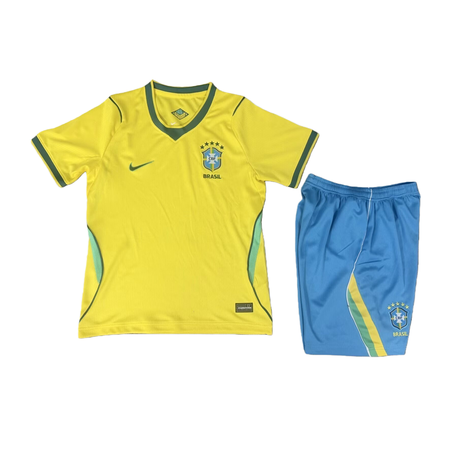 AlphaJersey-Brazil 2026 Home Kids Kit