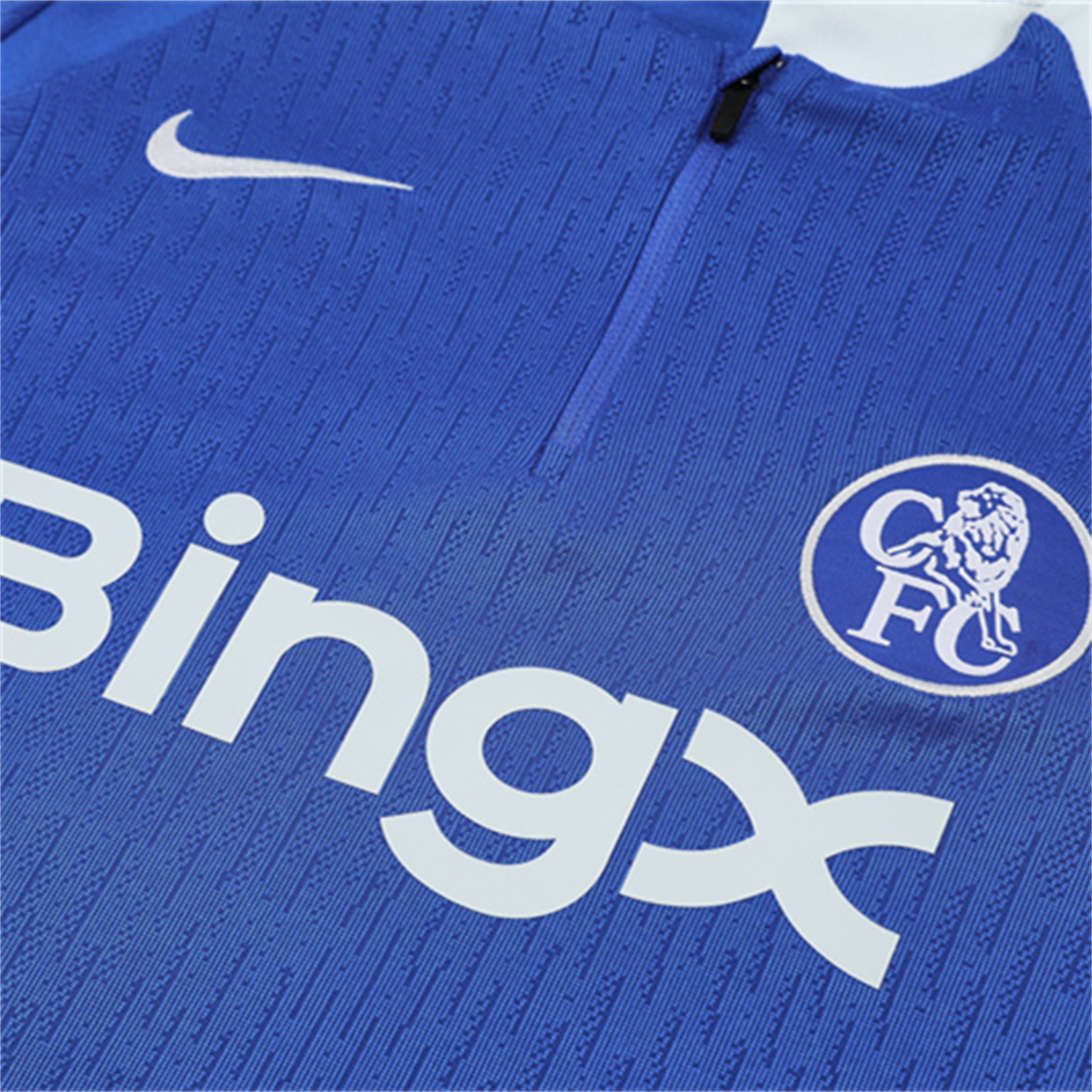 AlphaJersey-C.H.E.L.S.E.A 25-26 Long Sleeve Training Set - Player Version - Blue Top and Black Pants