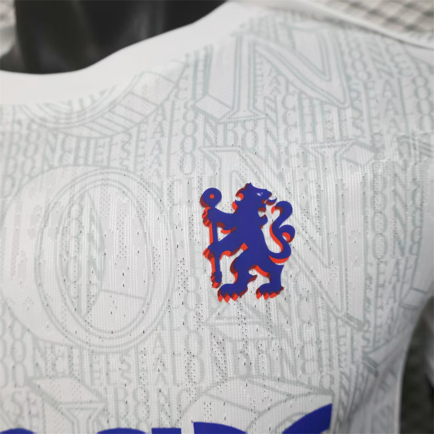 AlphaJersey-C.H.E.L.S.E.A 25-26 White Pre-Match Training Jersey - Player Version