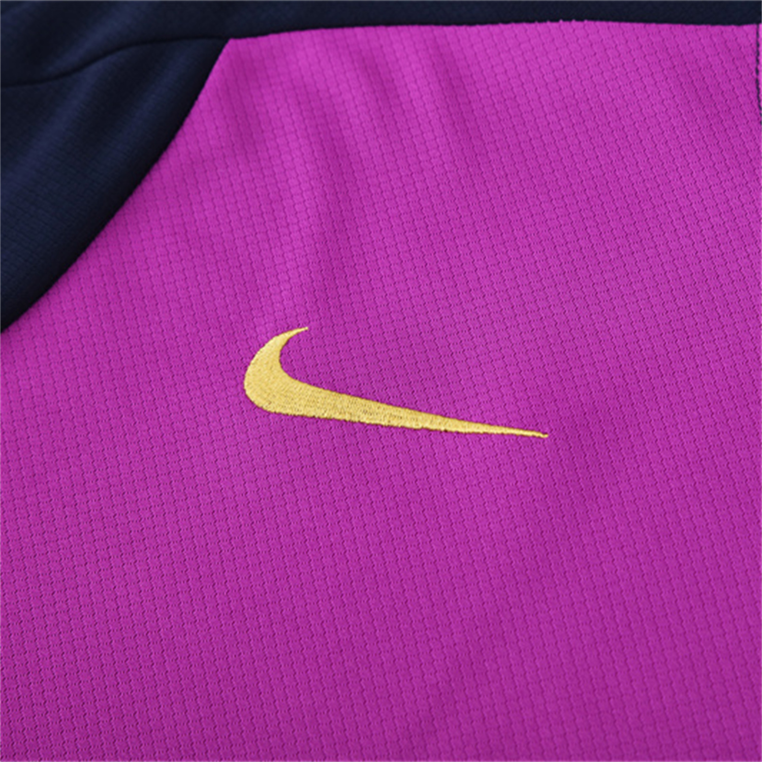 AlphaJersey-Barcelona 25-26 Short-Sleeve Training Set - Purple Top & Deep Blue Shorts