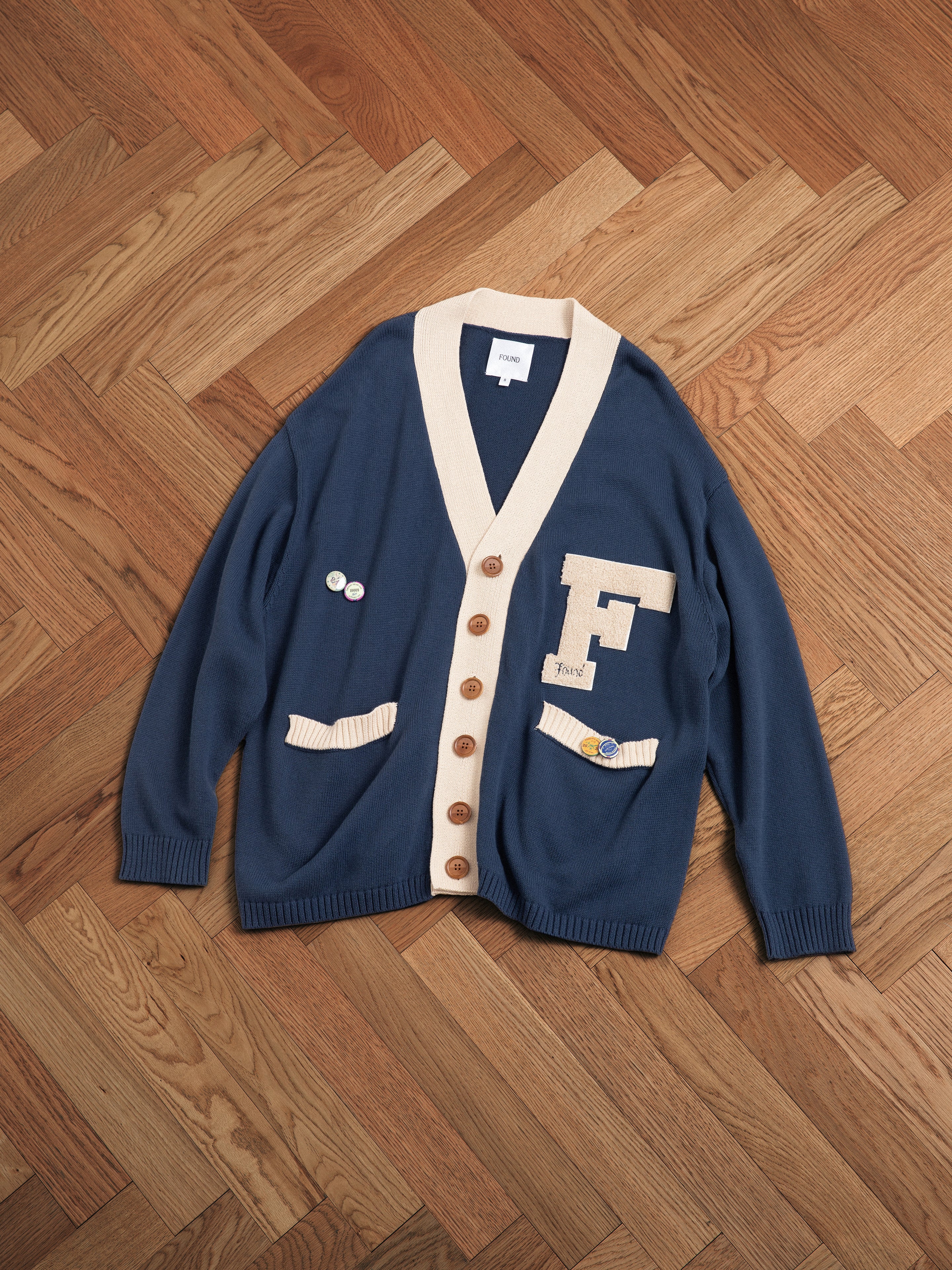 Laleh Varsity Contrast Cardigan | Modern Menswear by yycbvcnbmmnbm