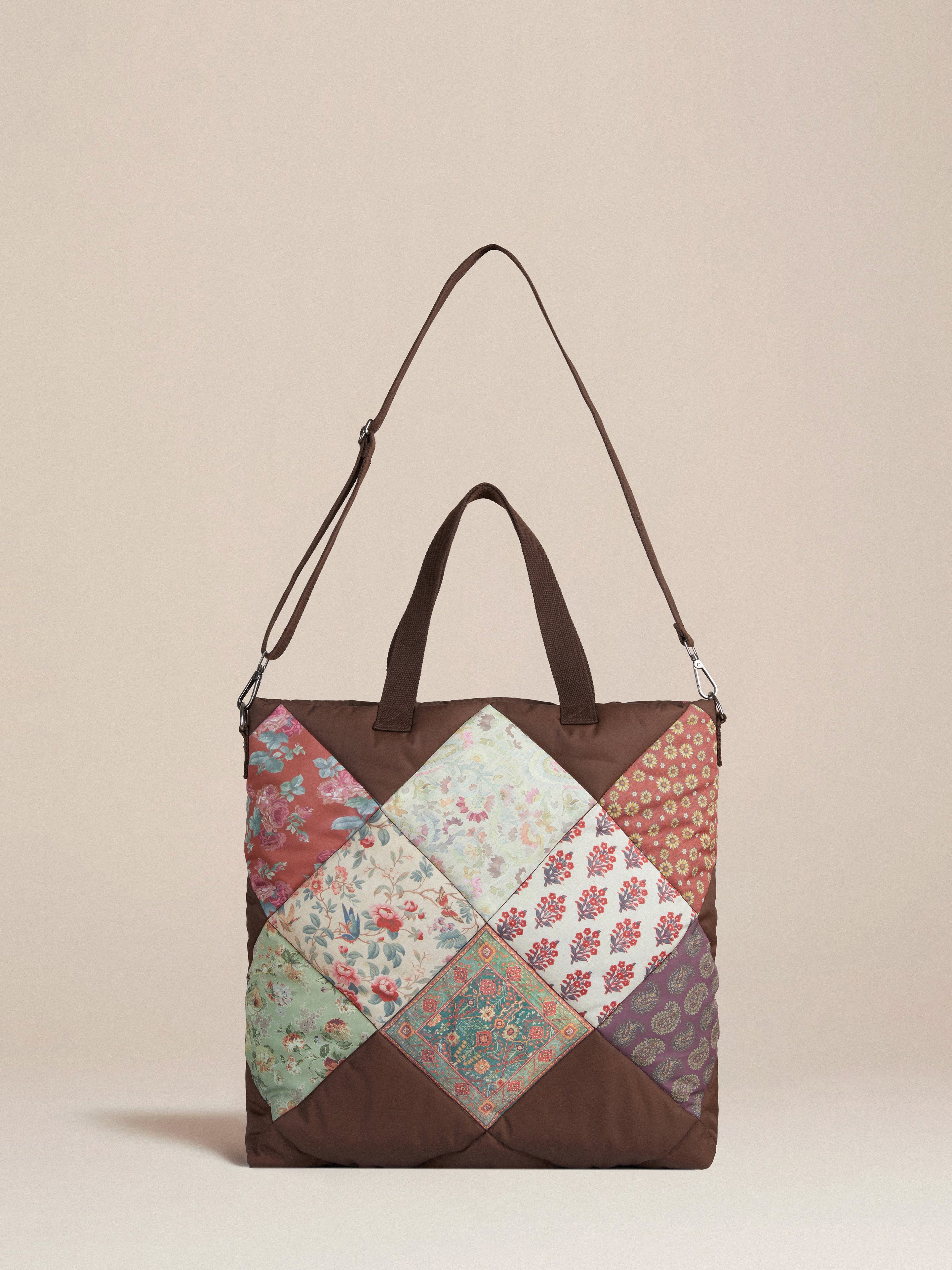 Parisa Quilted Tapestry Bag | Modern Menswear by yycbvcnbmmnbm