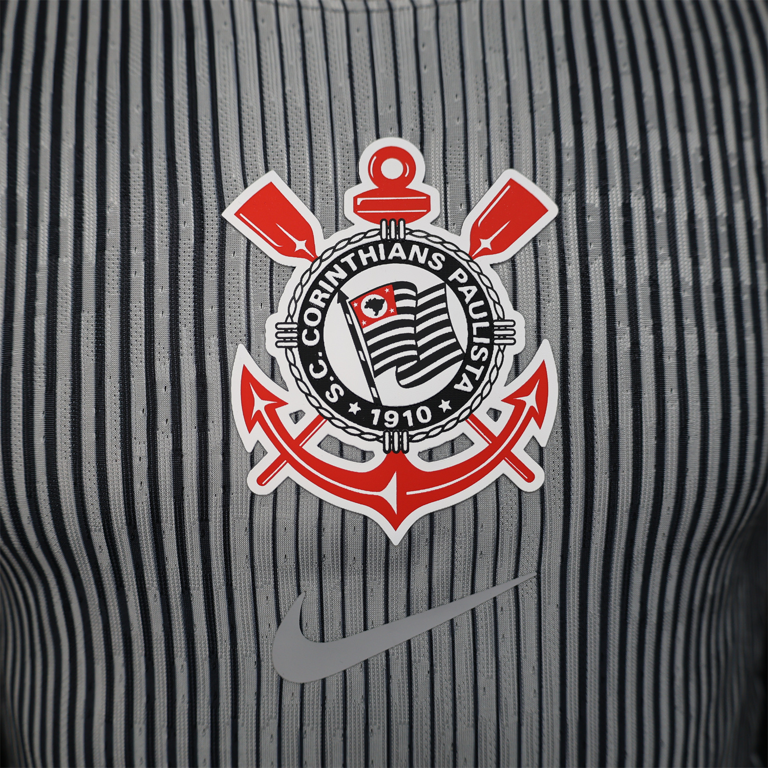 AlphaJersey-Corinthians 25-26 Black Unsponsored Goalkeeper Jersey - Player Version