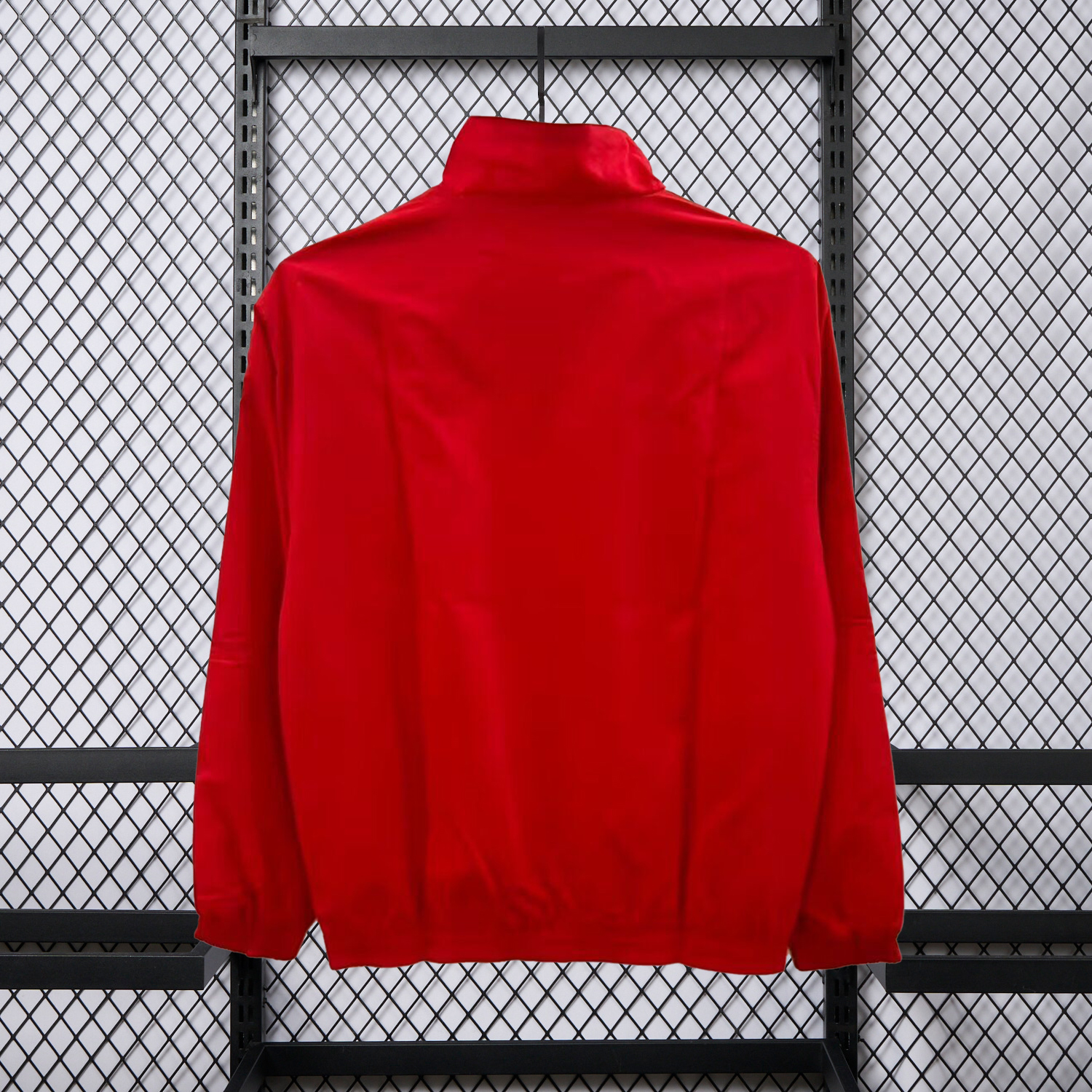 AlphaJersey-Sevilla 25-26 Double Sided Reversible Windbreaker - Red & White