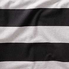 The Organic Cotton Shop Tee in Faded Black Stripe | Modern Menswear by yycbvcnbmmnbm