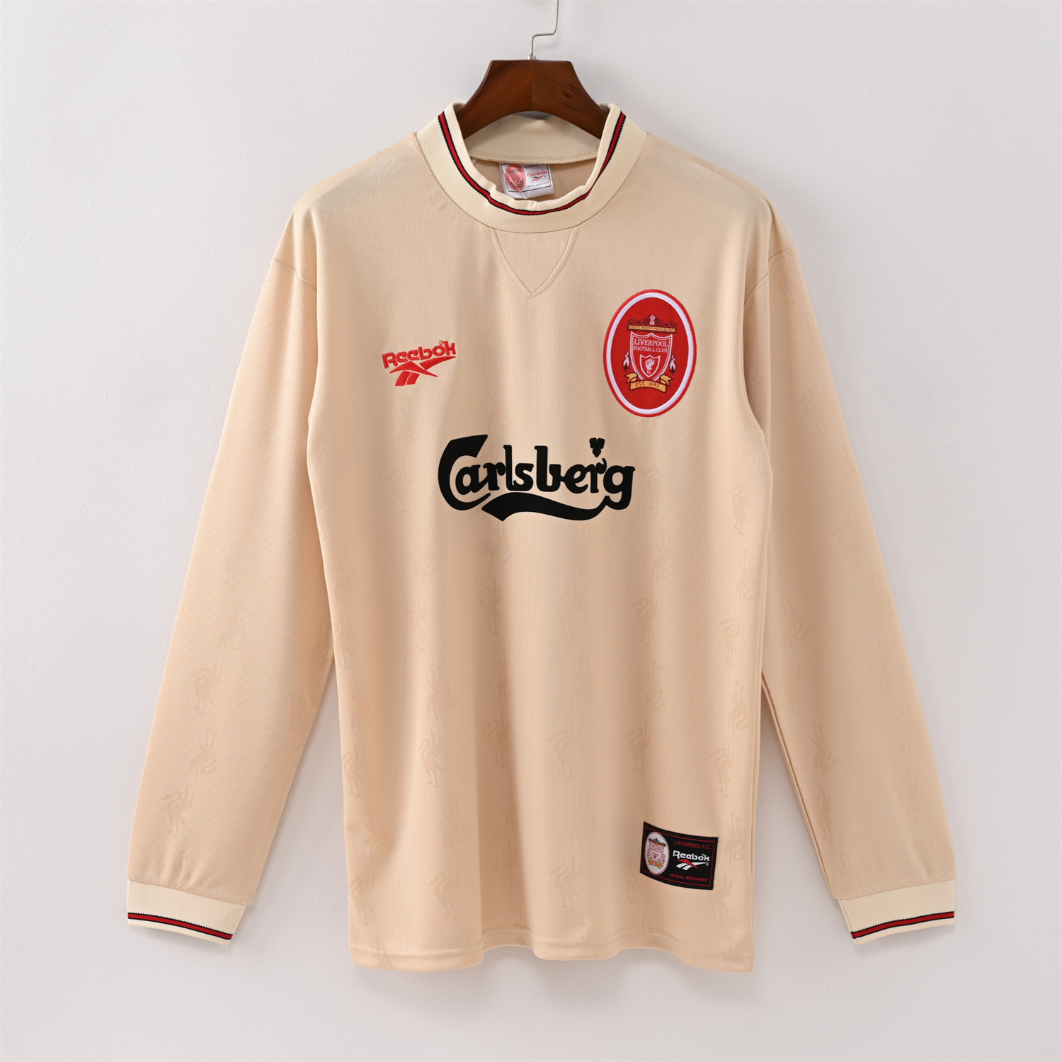 AlphaJersey-Retro Liver.pool 1996-97 Away Long Sleeves Jersey