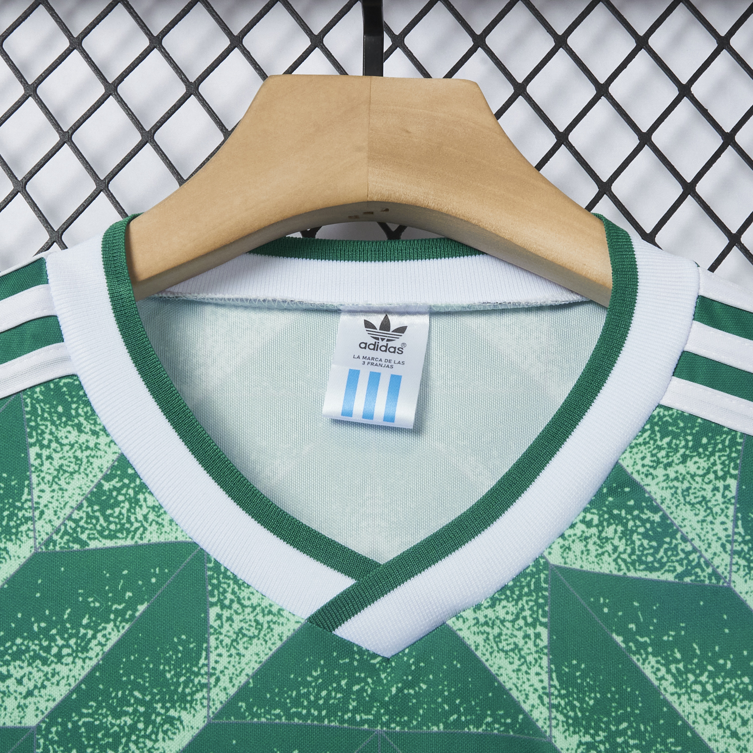 AlphaJersey-Retro Germany 1990 Away Long Sleeves Jersey