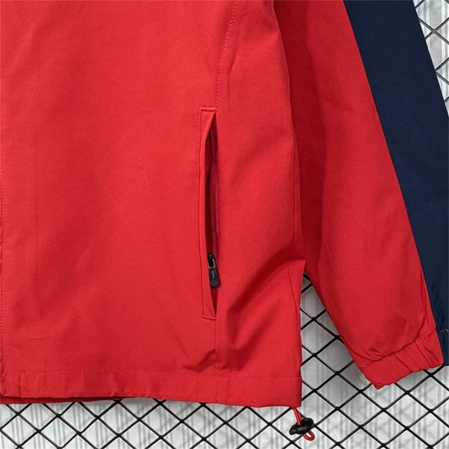 AlphaJersey-Retro Arsenal 2004-05 Home Windbreaker Jacket - Red