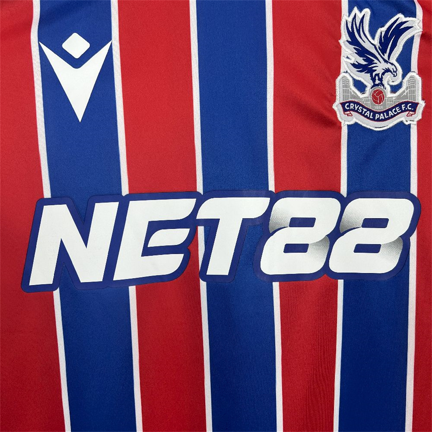 AlphaJersey-Crystal Palace 25-26 Home Jersey - Fans Version