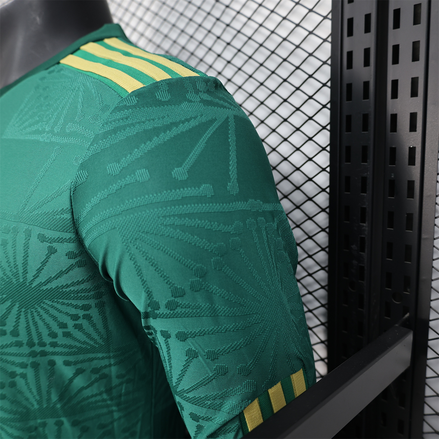 AlphaJersey-Mexico 2025 Gold Cup Green Long Sleeves Jersey - Player Version