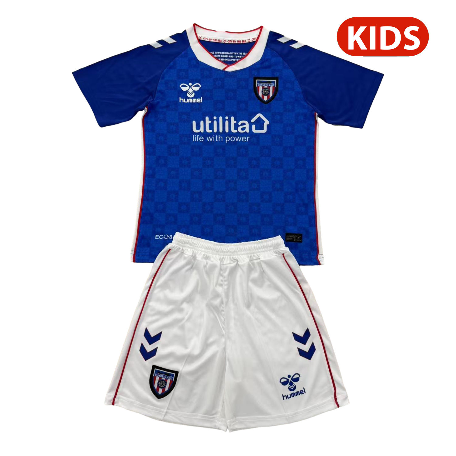 AlphaJersey-Sunderland 25-26 Away Kids Kit
