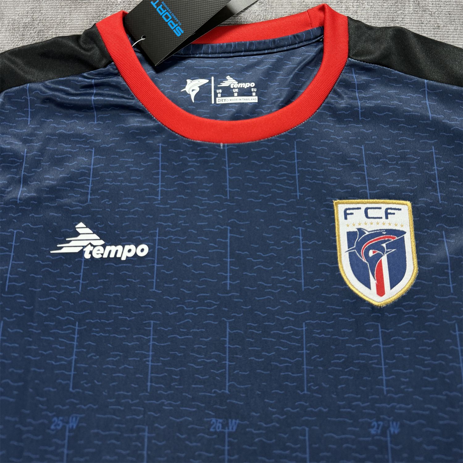 AlphaJersey-Cabo Verde 2026 Home Blue Jersey - Fans Version