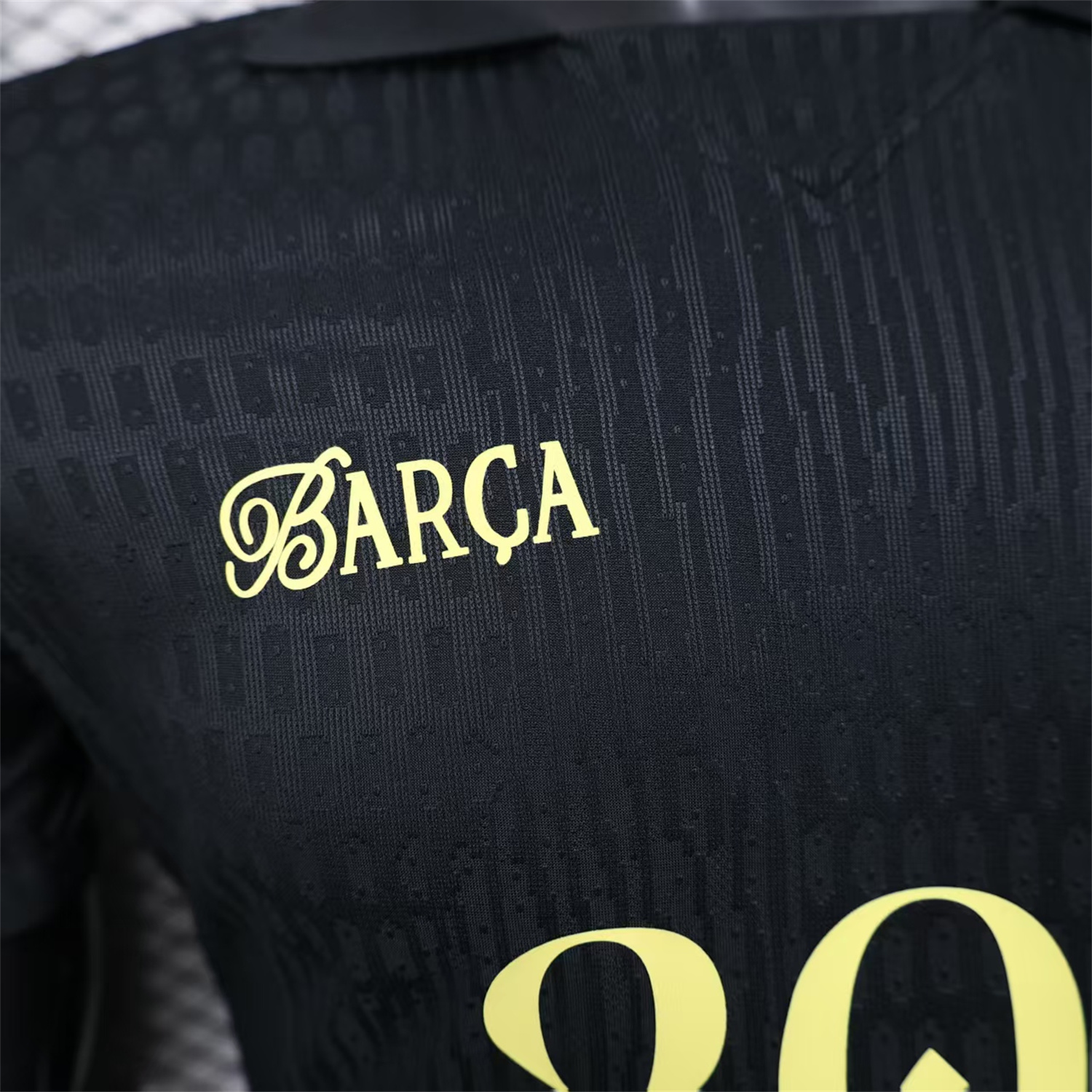 AlphaJersey-Barcelona 25-26 304 Black Special Jersey - Player Version