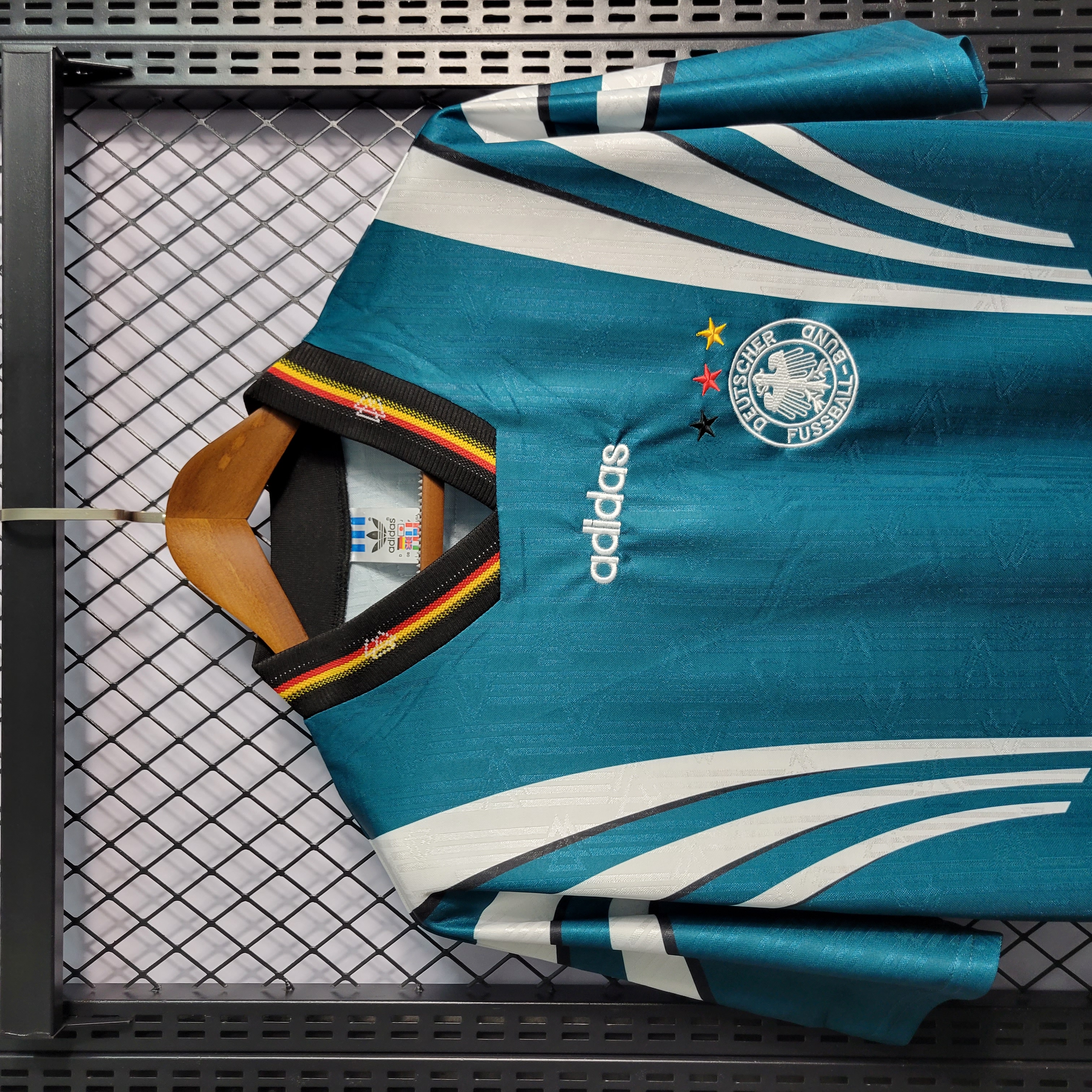 AlphaJersey-Retro Germany 1996 Away Stadium Jersey